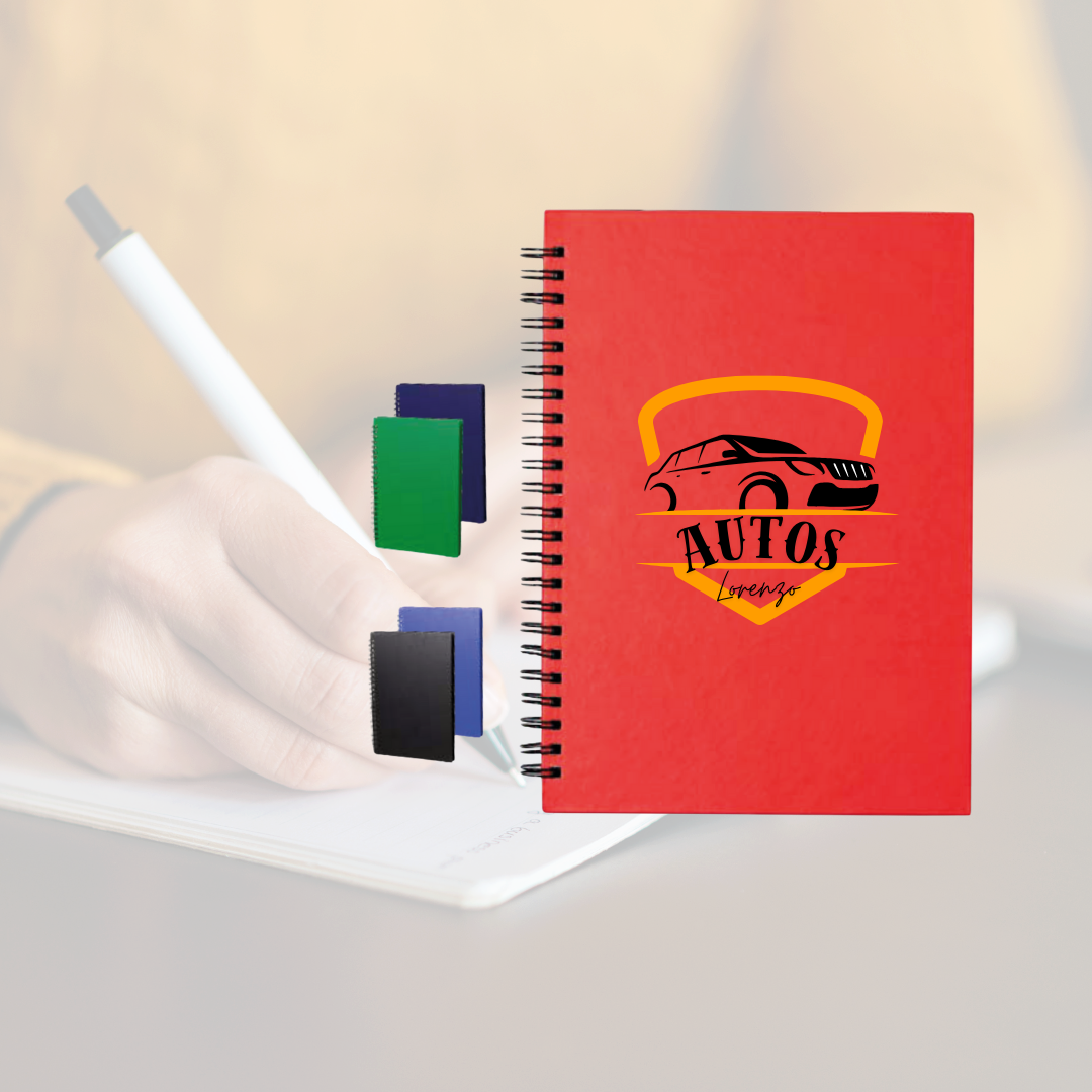 Libretas corporativas personalizadas